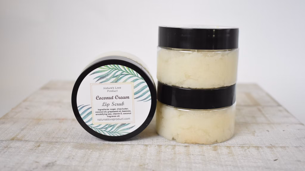 Coconut Cream Lip Scrub