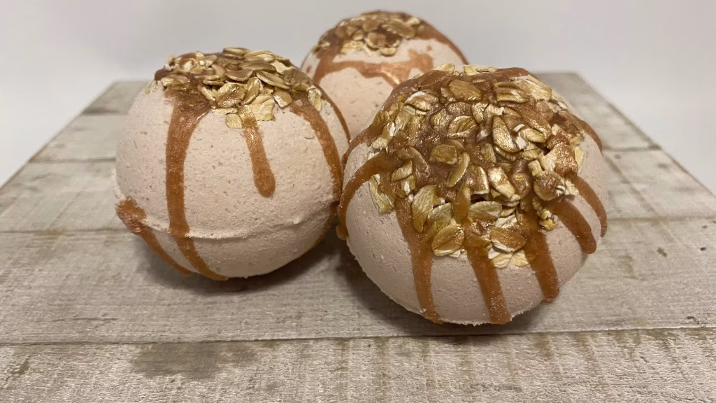 Oatmeal and Milk Bath Bombs